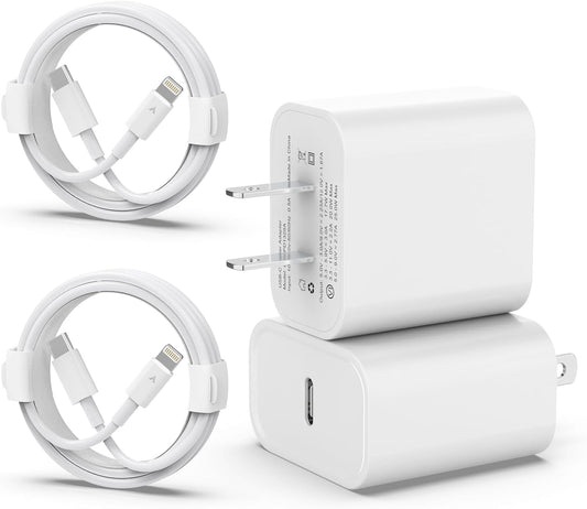 2 Pack 20W USB-C Fast Charger